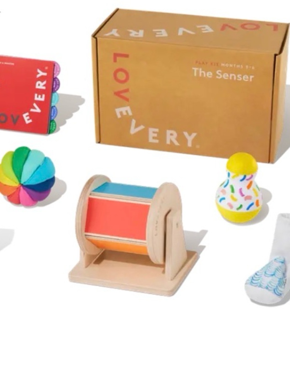 Lovevery. The Senser Sensory Play Kit - Multicolor